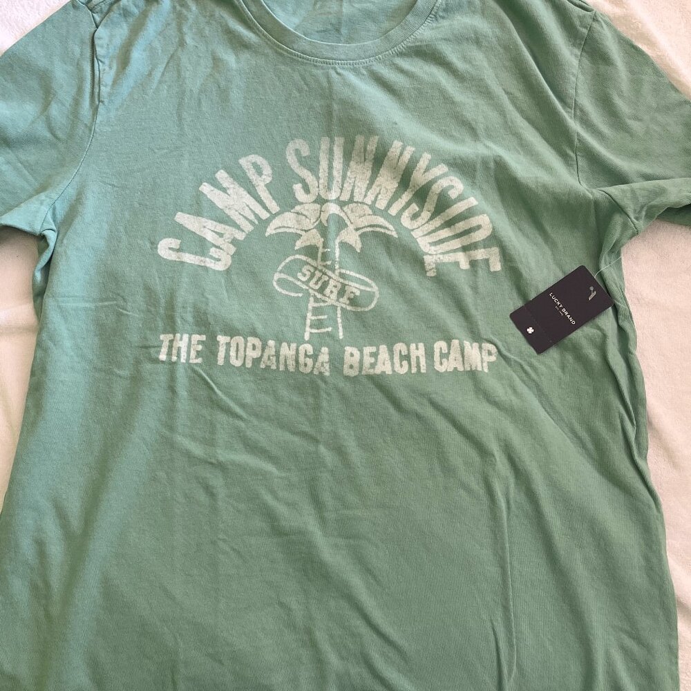 Lucky Brand green graphic t-shirt